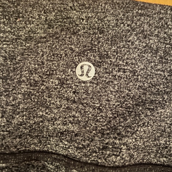 Lululemon Wunder Under High Rise Heathered Black - Picture 10 of 10